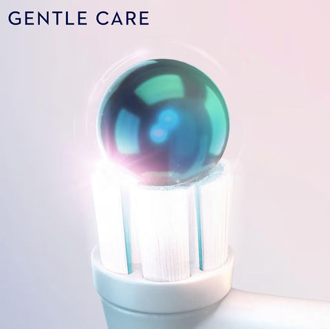 Oral-B iO Gentle Care White Toothbrush Heads, Pack of 4