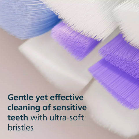 Philips Sonicare S2 Sensitive Toothbrush Heads, Black 4 Pack