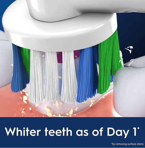 Oral-B Pro 3D White Electric Toothbrush Head, 8 Pack