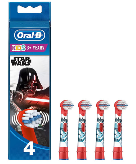 Oral-B Stages Kids Star Wars Replacement Toothbrush Heads - Pack of 4