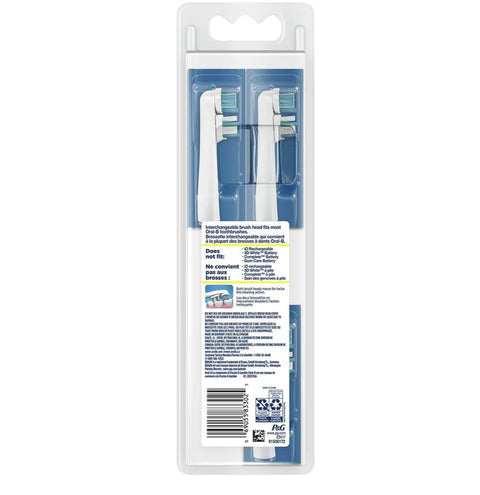 Oral-B Dual Clean Electric Toothbrush Replacement Brush Heads Refill, 3 Pack