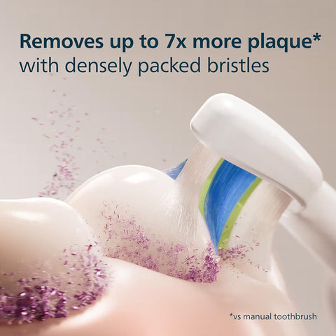 Philips Sonicare W2 Optimal White, Replacement Toothbrush Heads, White, 8 Pack