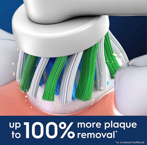 Oral-B Pro Cross Action Toothbrush Heads 8 Pack White