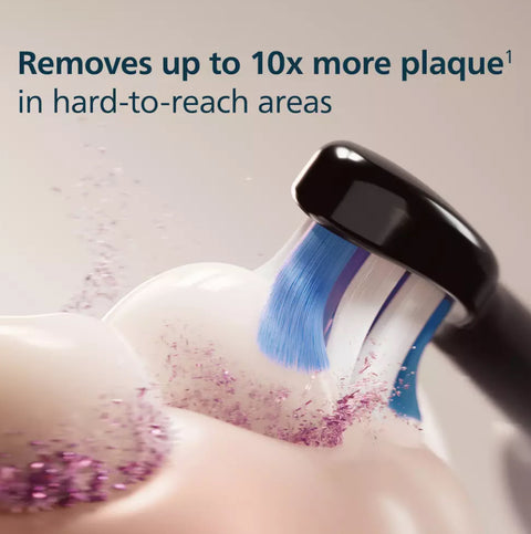 Philips Sonicare S2 Sensitive Toothbrush Heads, Black 4 Pack